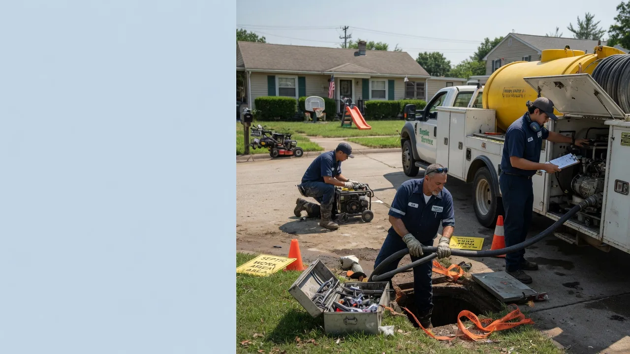 Septic Tank Pumping in Millerville, AL near me